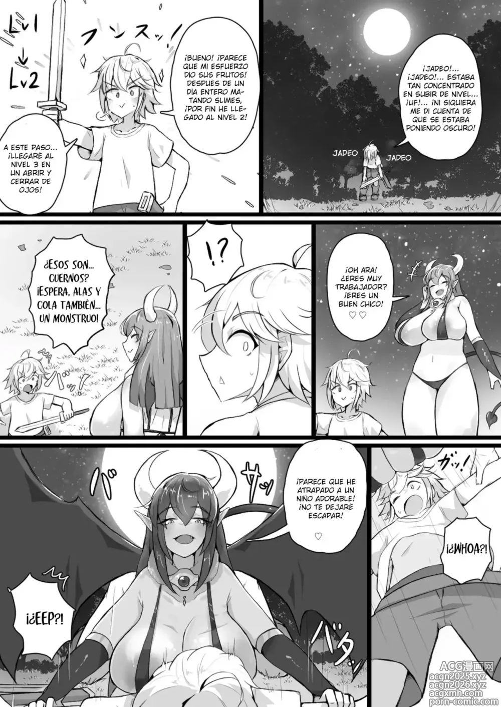 Page 12 of doujinshi Mi Mamá fue Convertida en una Malvada Gyaru Súcubo ¡Violación Inversa de mi Prpia Madre!
