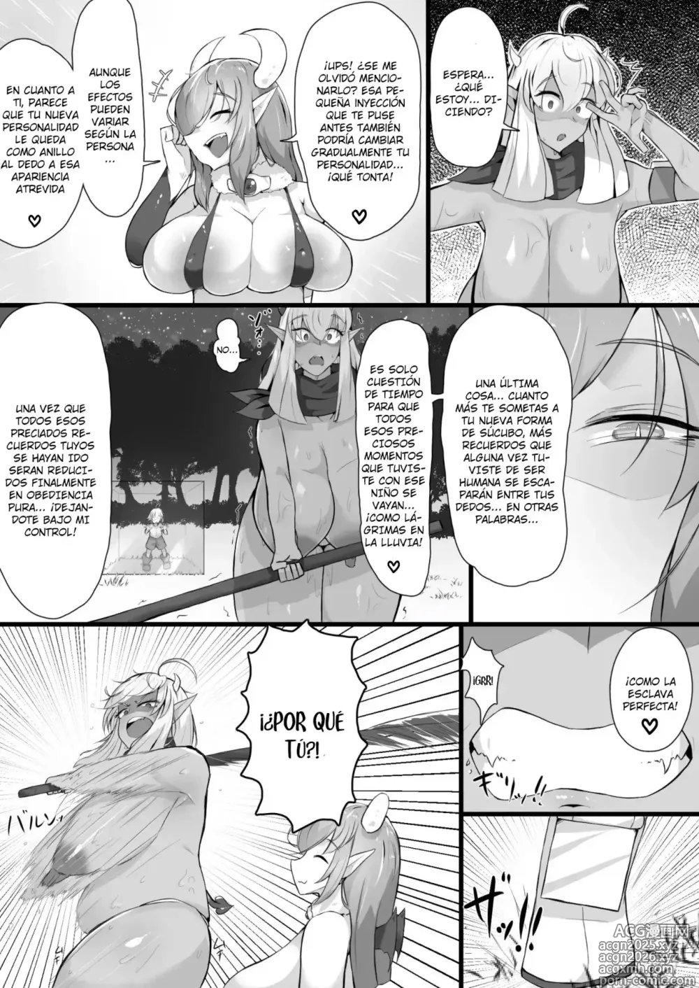 Page 19 of doujinshi Mi Mamá fue Convertida en una Malvada Gyaru Súcubo ¡Violación Inversa de mi Prpia Madre!