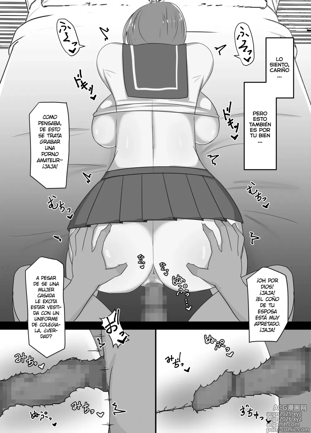 Page 18 of doujinshi Netorareta Bakunyuu Hitozuma Misaki ~Tsuma no Uragiri to Ore no Koukai~