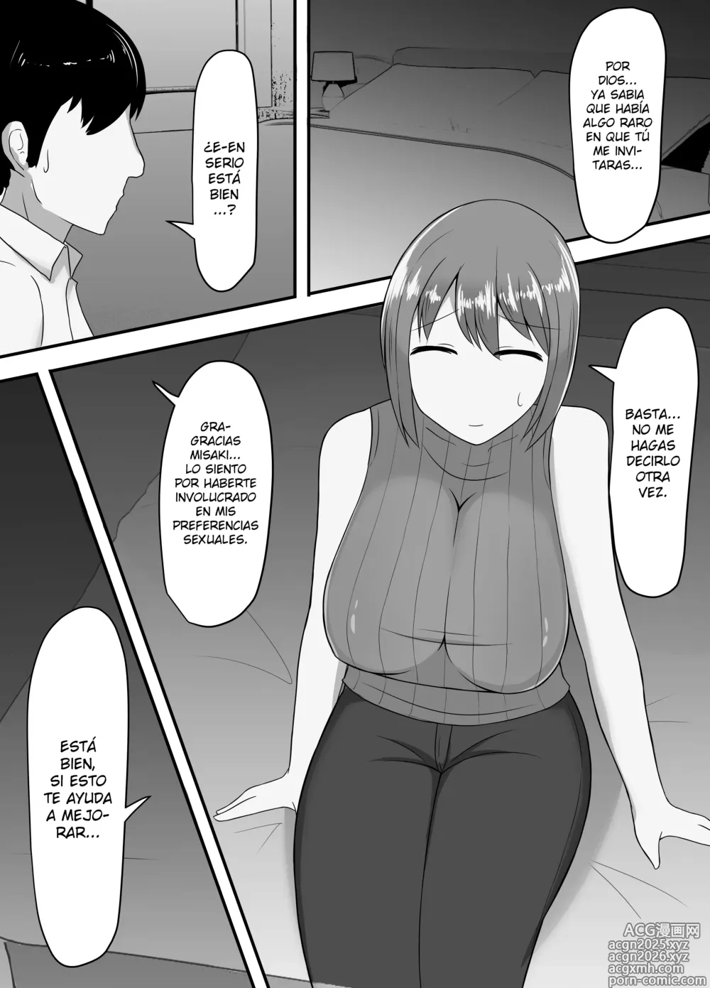 Page 3 of doujinshi Netorareta Bakunyuu Hitozuma Misaki ~Tsuma no Uragiri to Ore no Koukai~