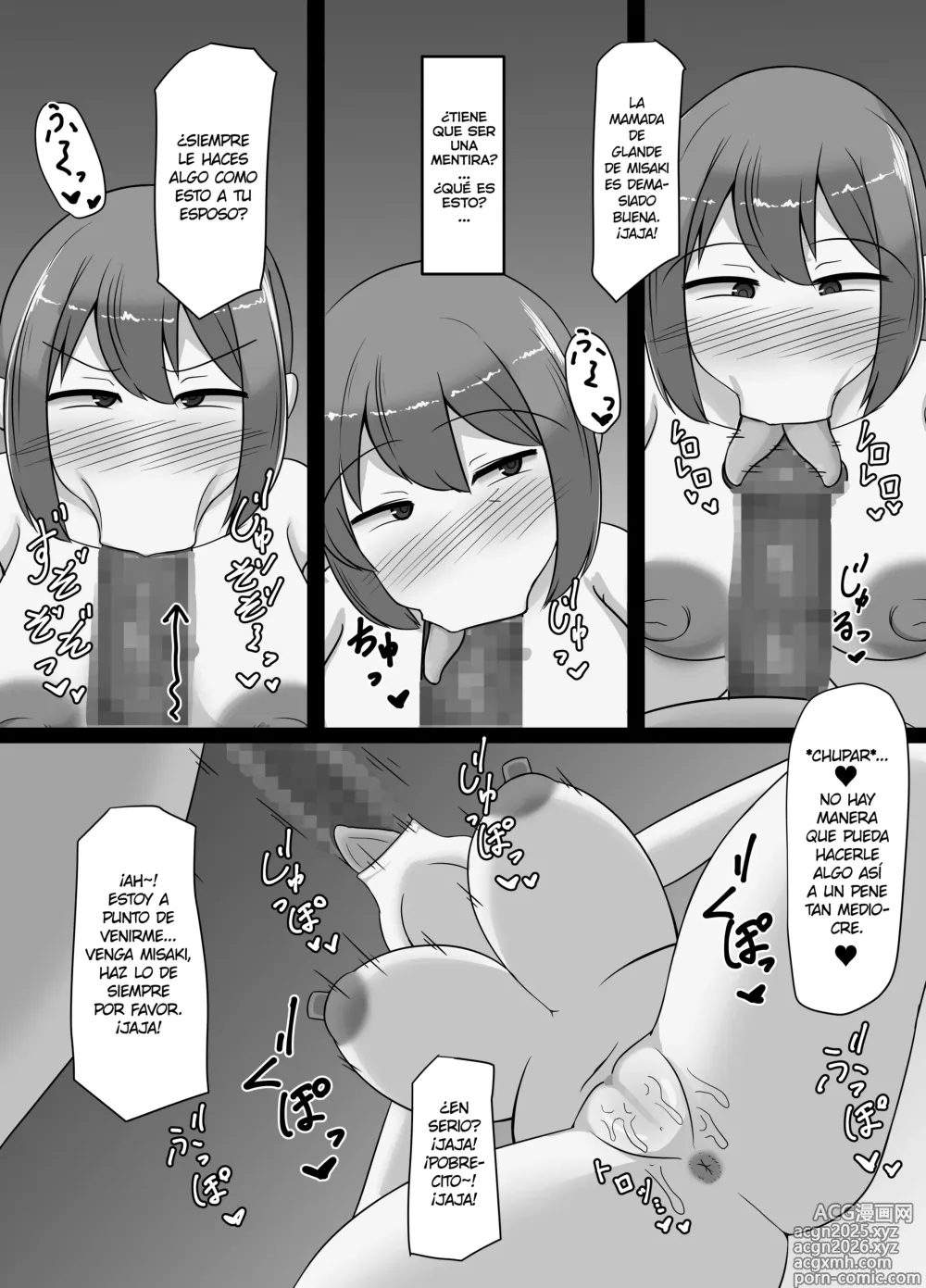 Page 32 of doujinshi Netorareta Bakunyuu Hitozuma Misaki ~Tsuma no Uragiri to Ore no Koukai~