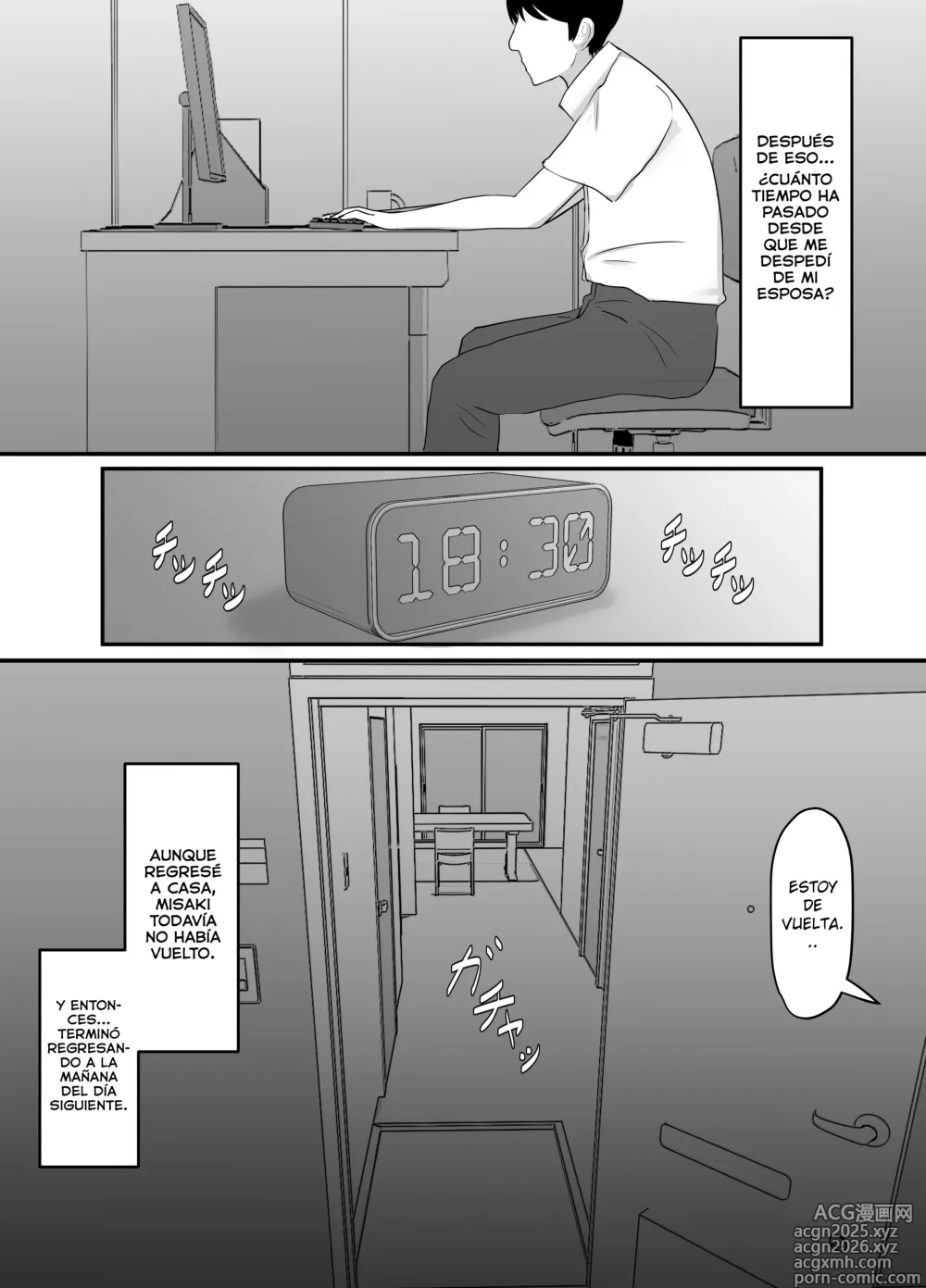 Page 5 of doujinshi Netorareta Bakunyuu Hitozuma Misaki ~Tsuma no Uragiri to Ore no Koukai~