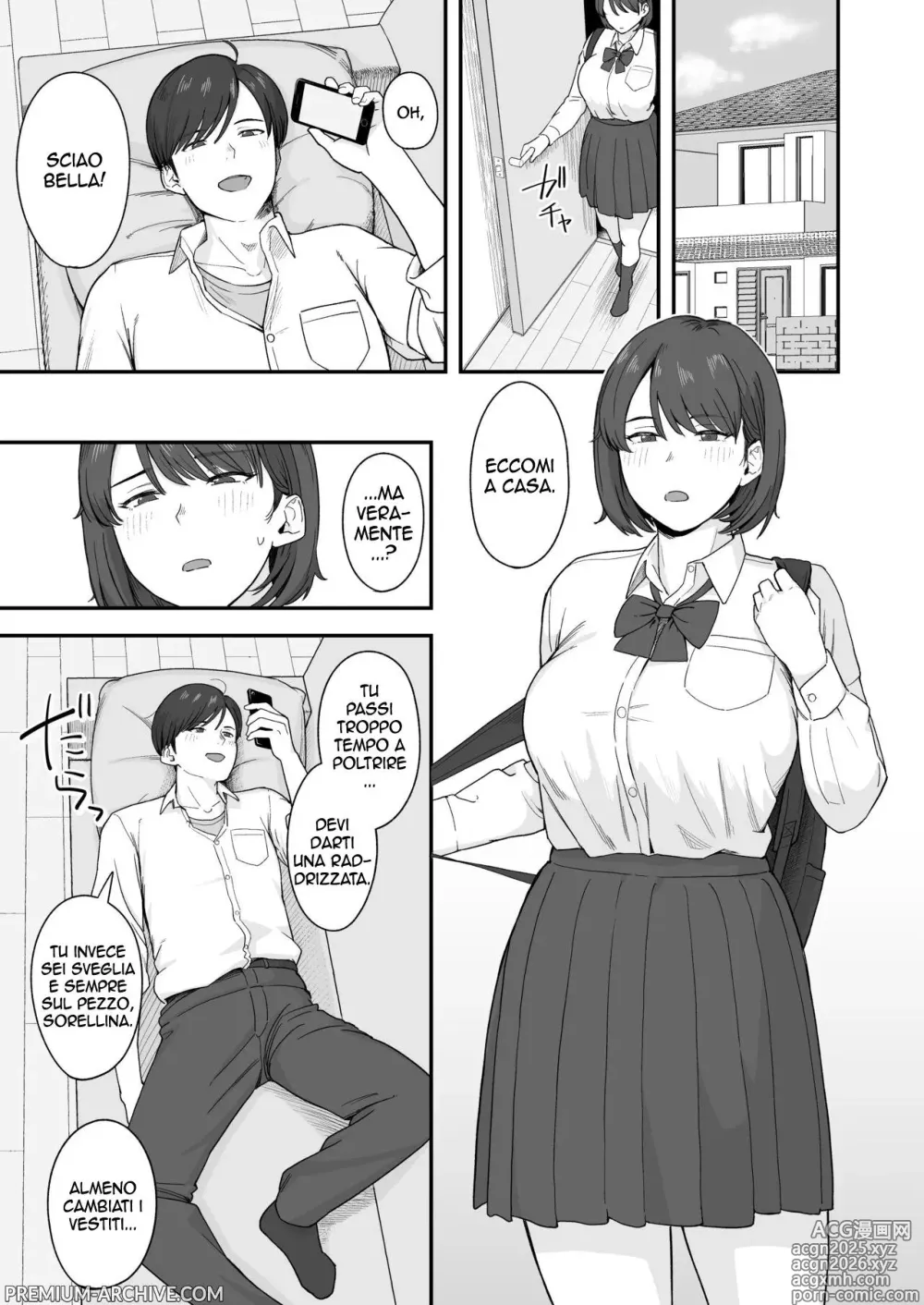 Page 2 of doujinshi La sorella musona che voleva studiare ma non riusciva a resistere alle tentazioni