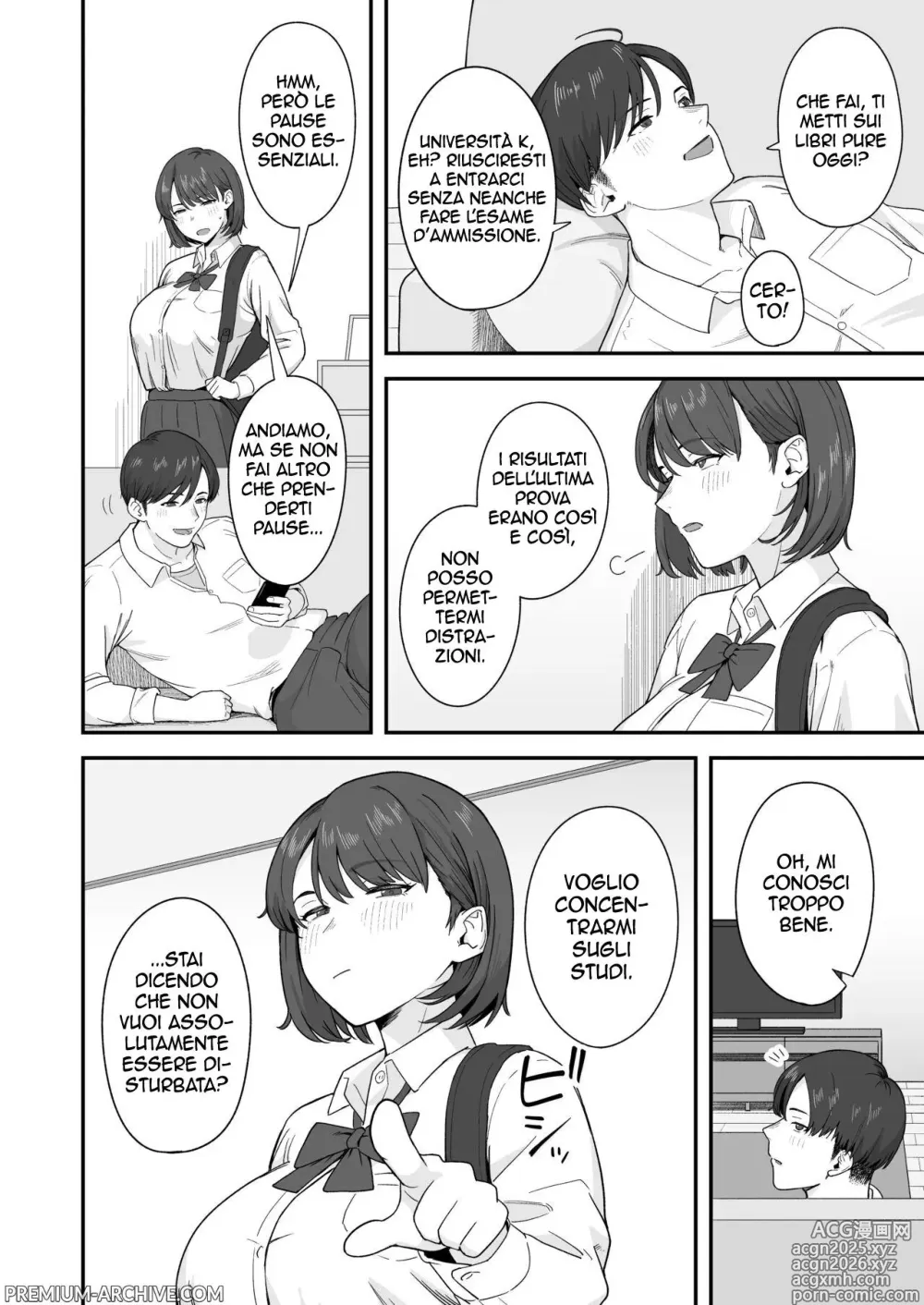Page 3 of doujinshi La sorella musona che voleva studiare ma non riusciva a resistere alle tentazioni