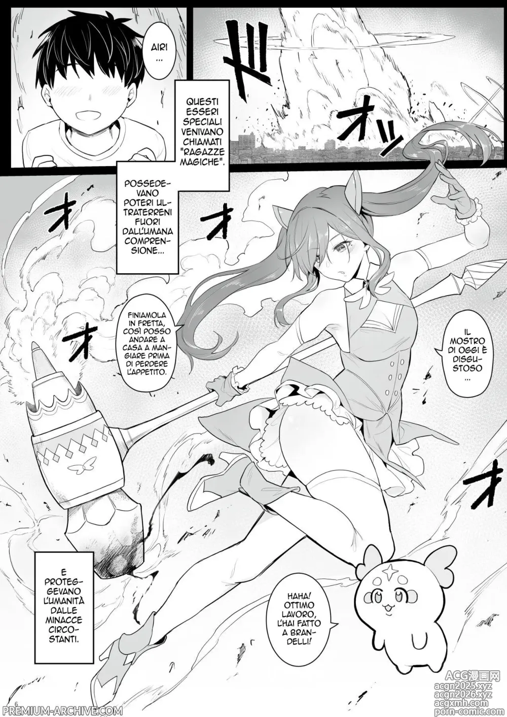 Page 3 of doujinshi La vita da NEET di una ex ragazza magica (decensored)
