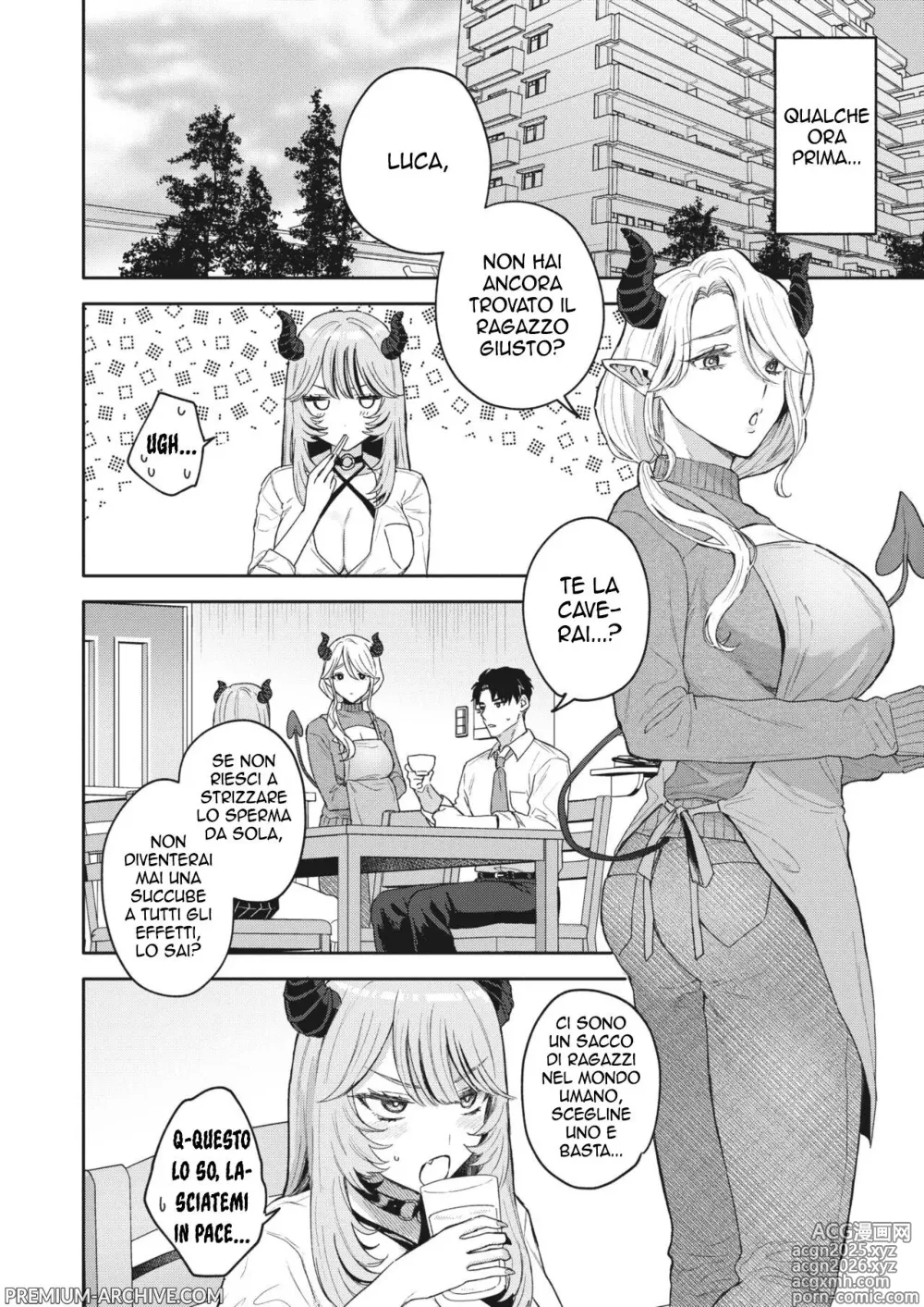 Page 2 of manga La succube dei miei sogni