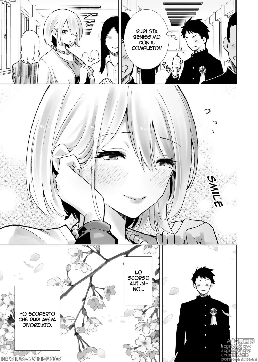 Page 3 of doujinshi La mamma del mio amico viene per il mio grosso cazzo dopo il diploma