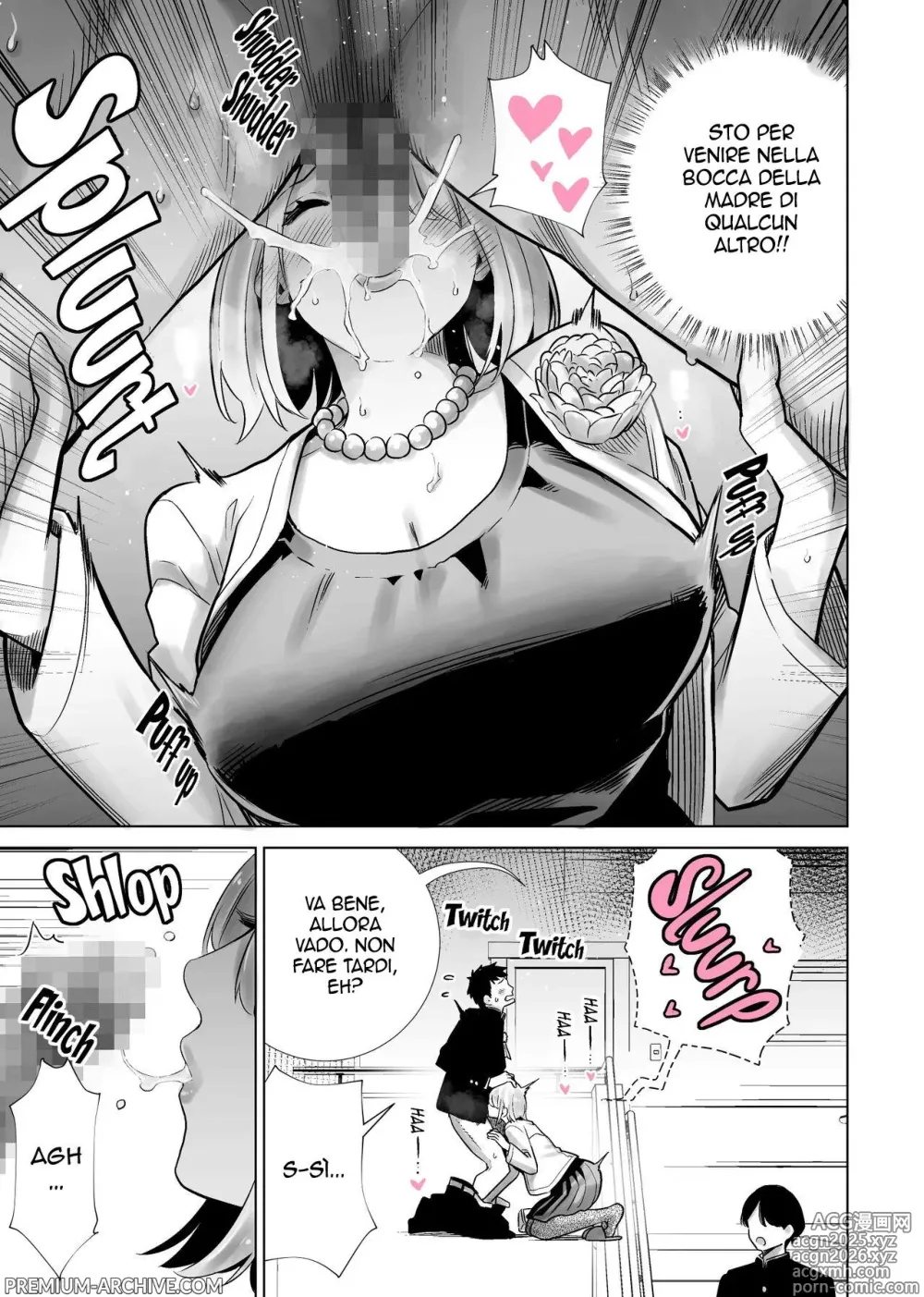 Page 7 of doujinshi La mamma del mio amico viene per il mio grosso cazzo dopo il diploma
