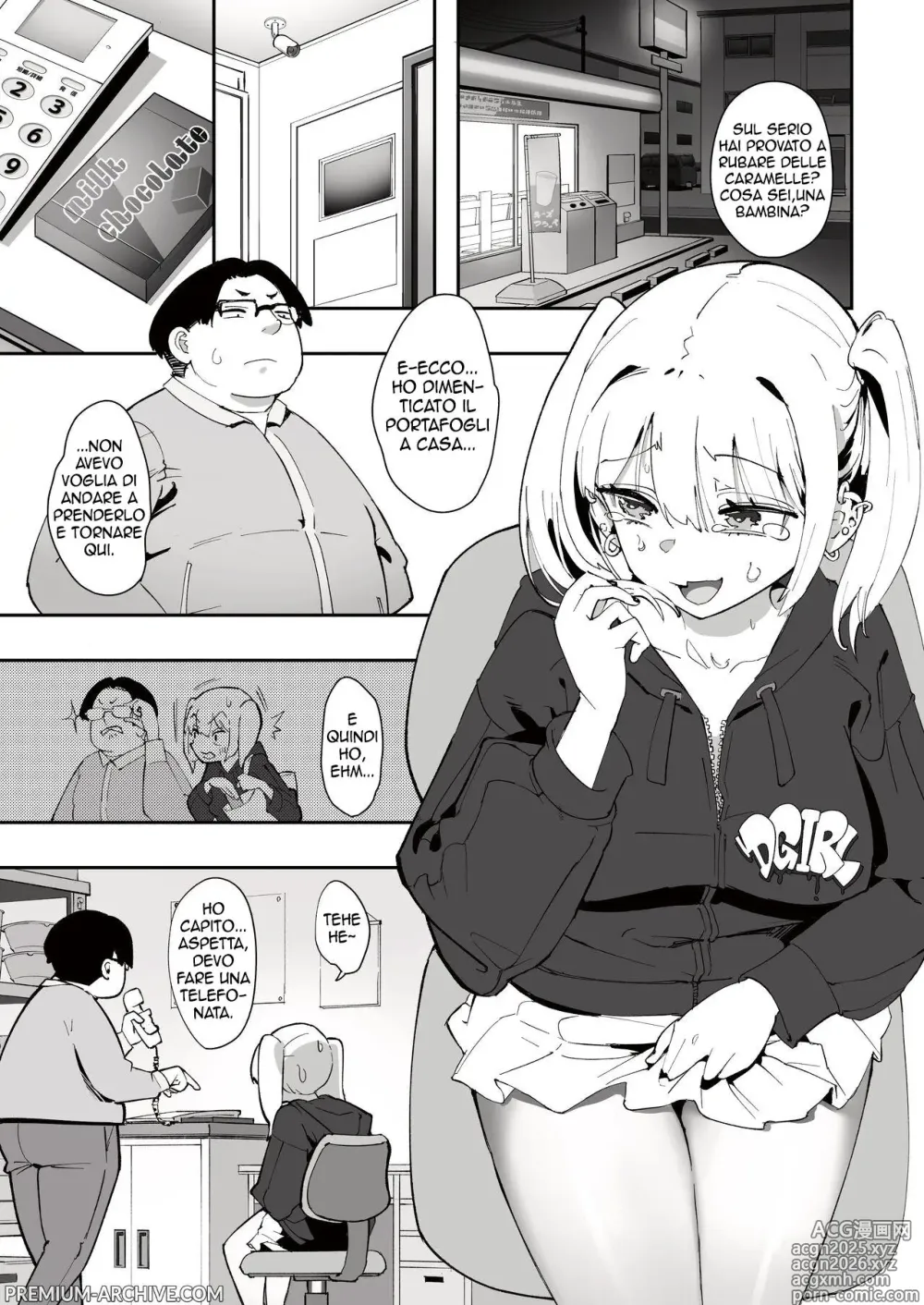 Page 3 of doujinshi La gal e il commesso