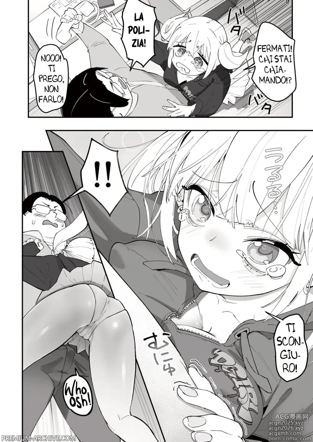 Page 4 of doujinshi La gal e il commesso