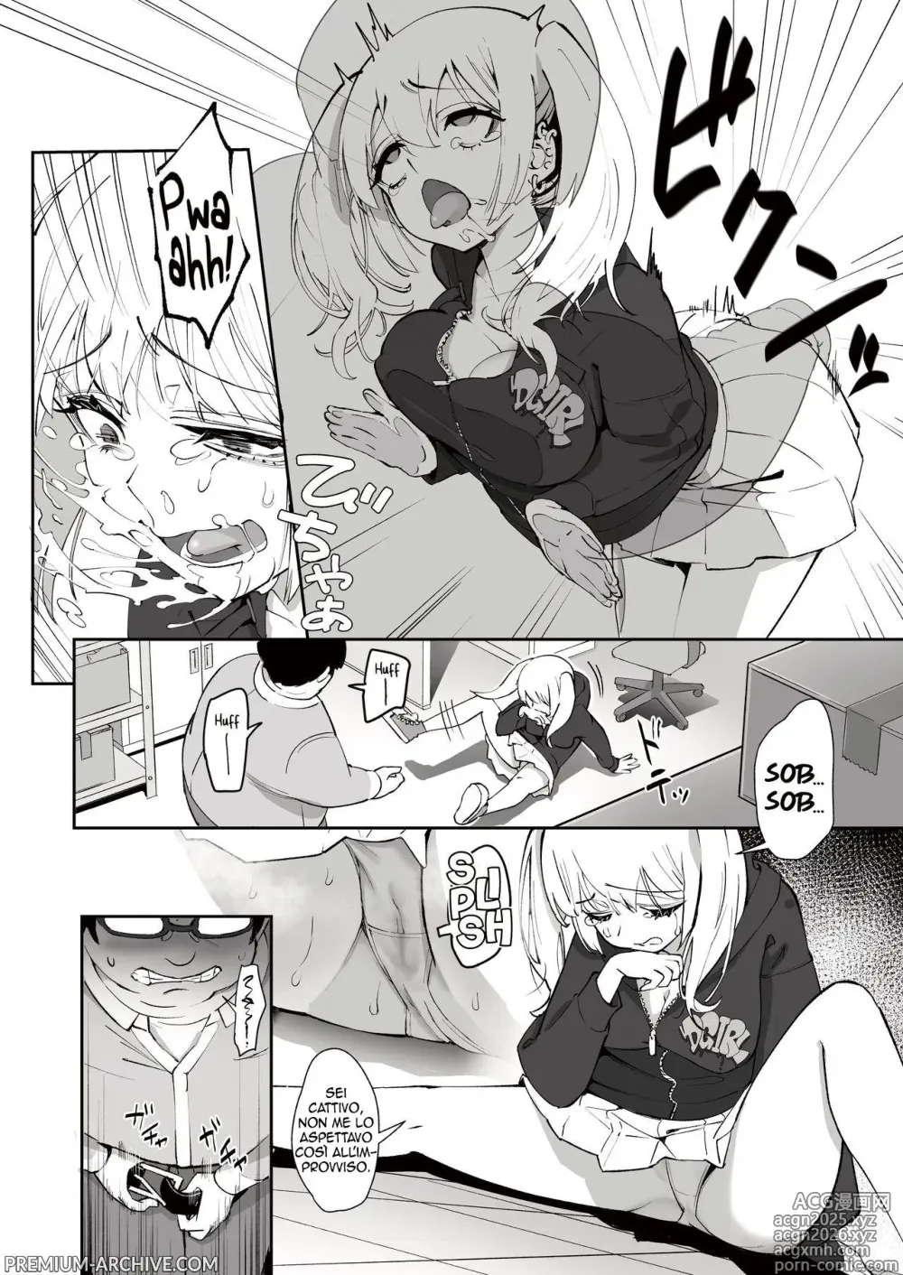 Page 8 of doujinshi La gal e il commesso