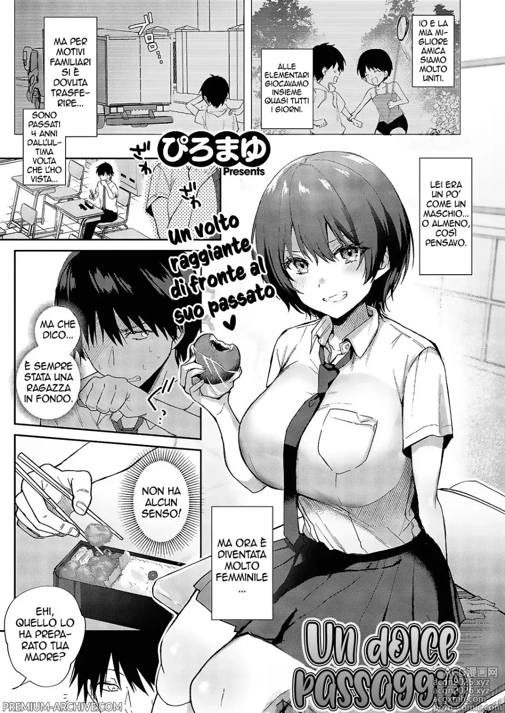 Page 1 of manga Un dolce passaggio