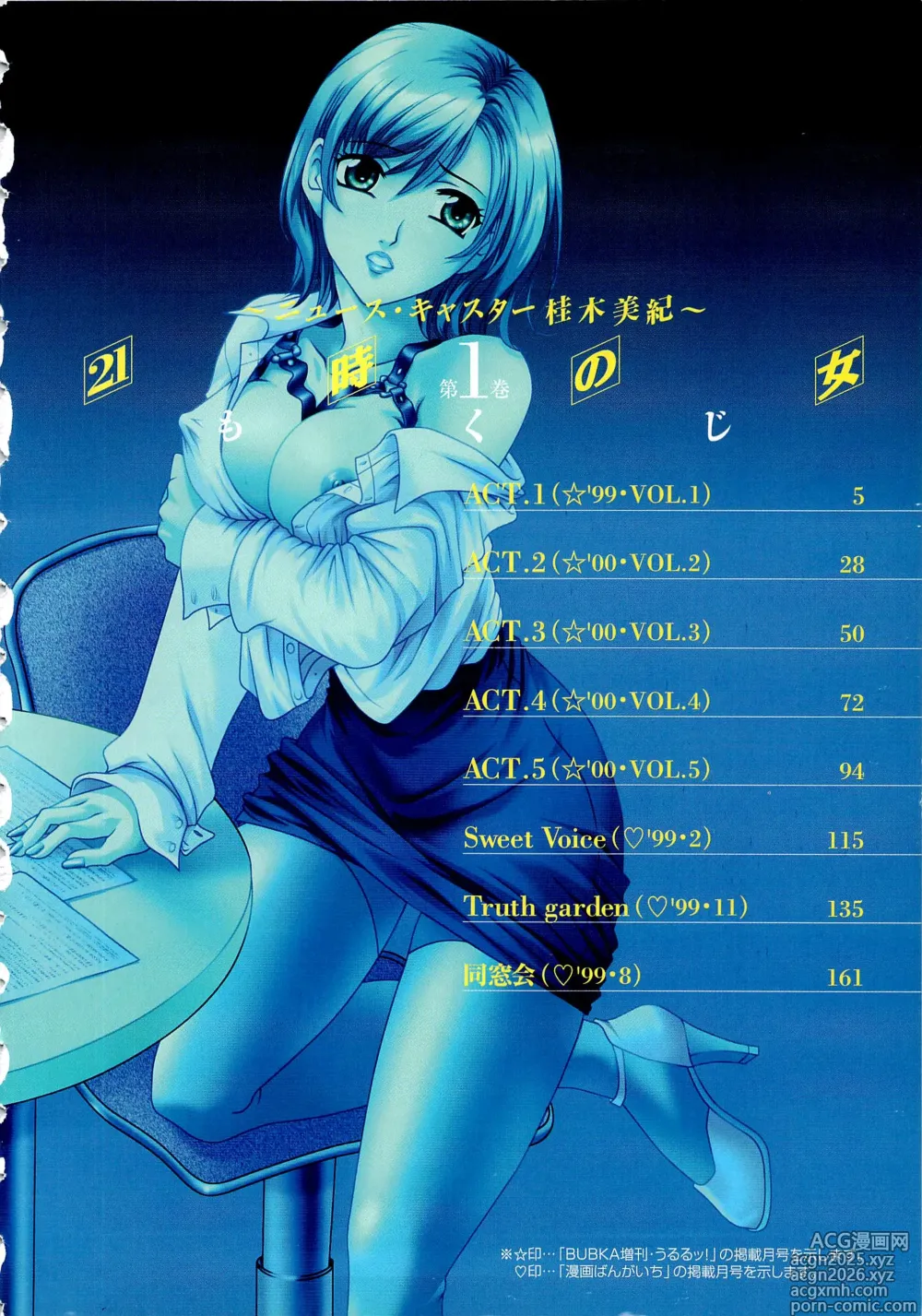 Page 3 of manga 21-ji no Onna ~Newscaster Katsuragi Miki~ 1