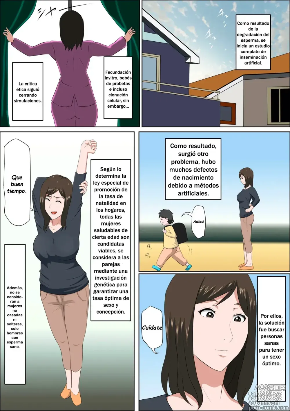 Page 7 of doujinshi Como Resultado de la Ley para Solucionar el Descenso de la Natalidad... Luego de Eso...
