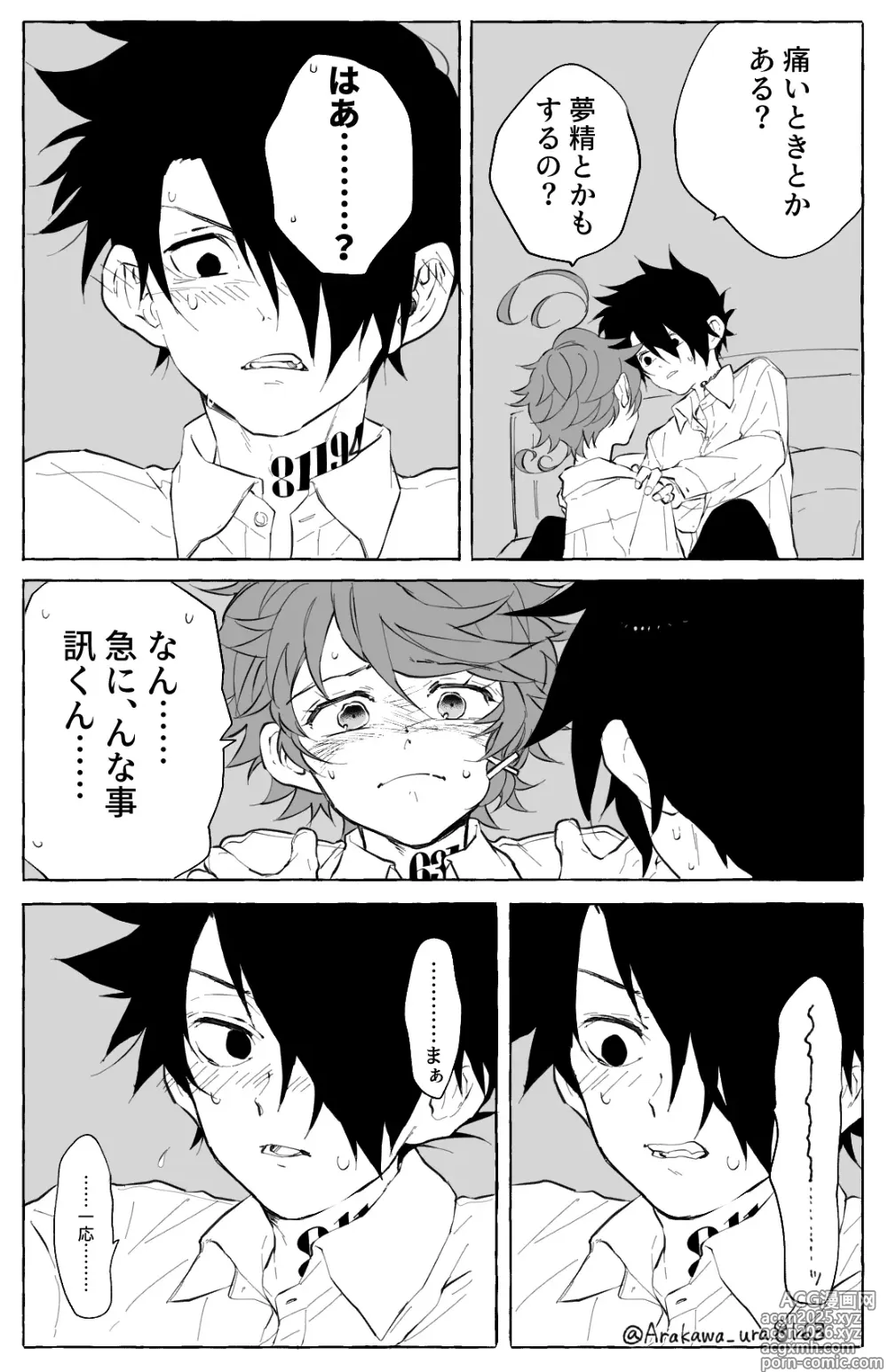 Page 5 of doujinshi Ray/Emma Log