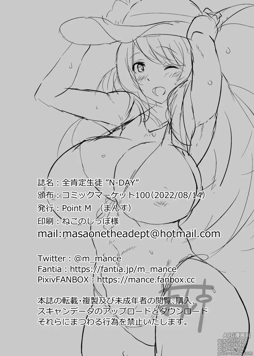 Page 21 of doujinshi Zen Koutei Seito. N-DAY