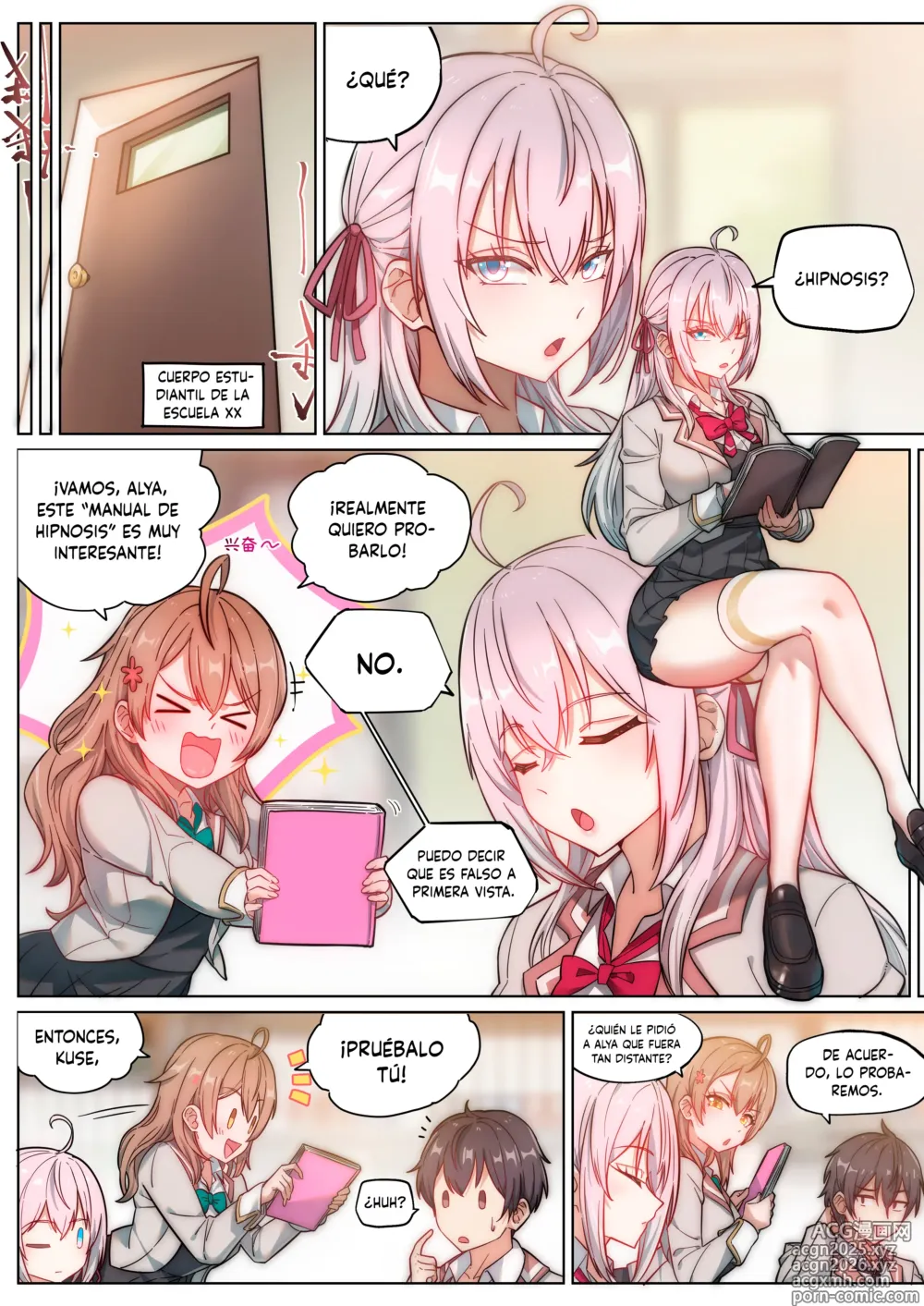 Page 1 of doujinshi Alya A Veces Oculta Sus Sentimientos En Ruso ~Hipnosis, Sexo y NTR~