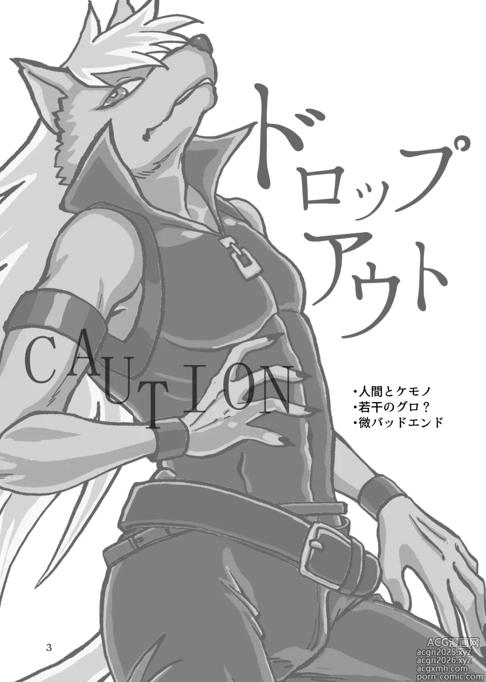 Page 2 of doujinshi Dropout