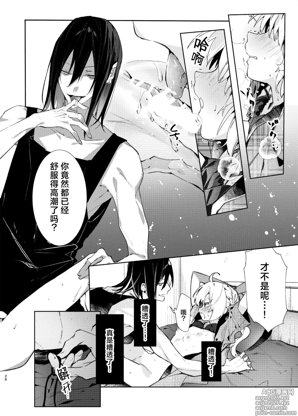Page 29 of doujinshi 魔女见习生不想 ××× ！