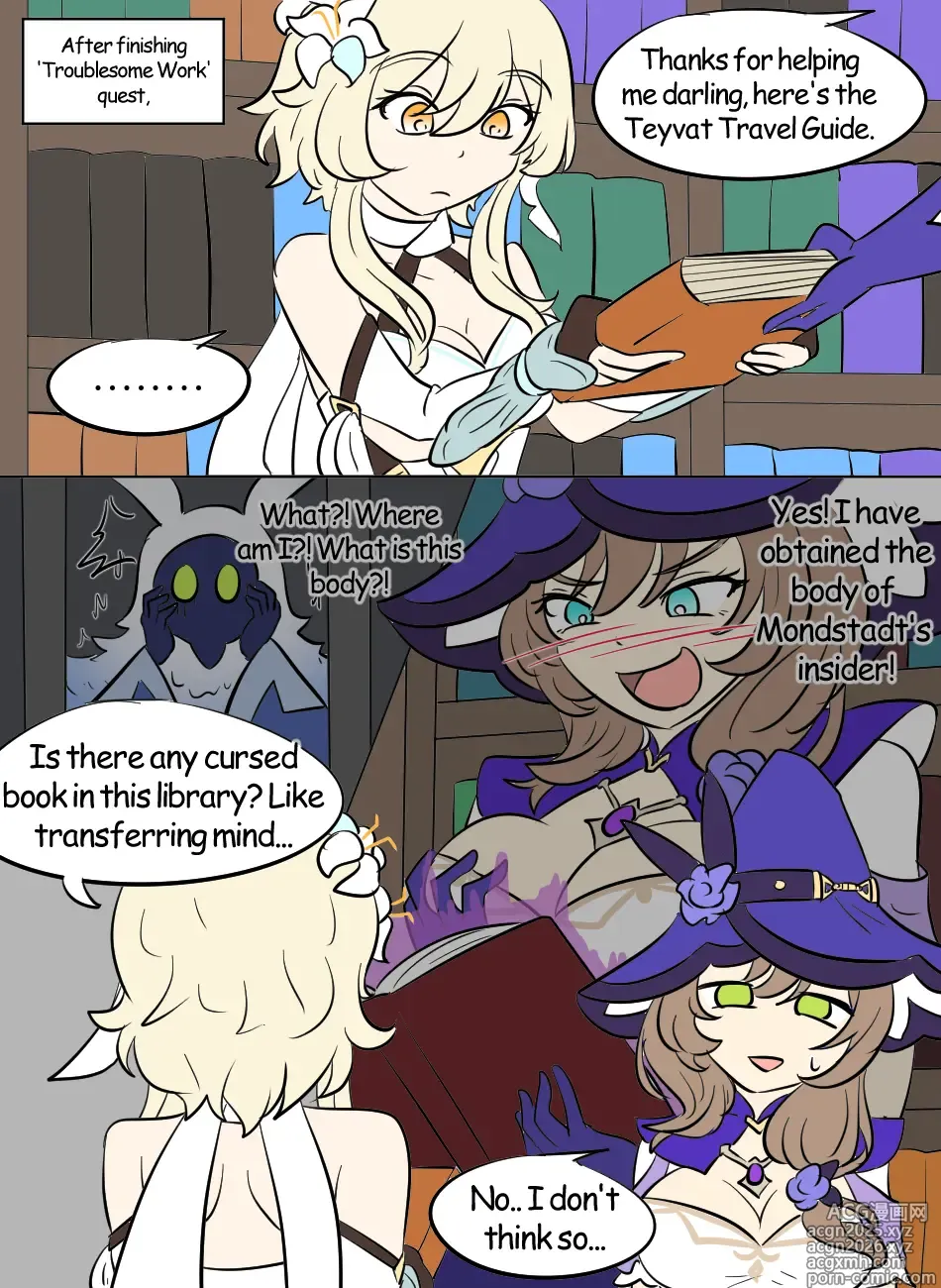 Page 7 of imageset Genshin TSF Diary