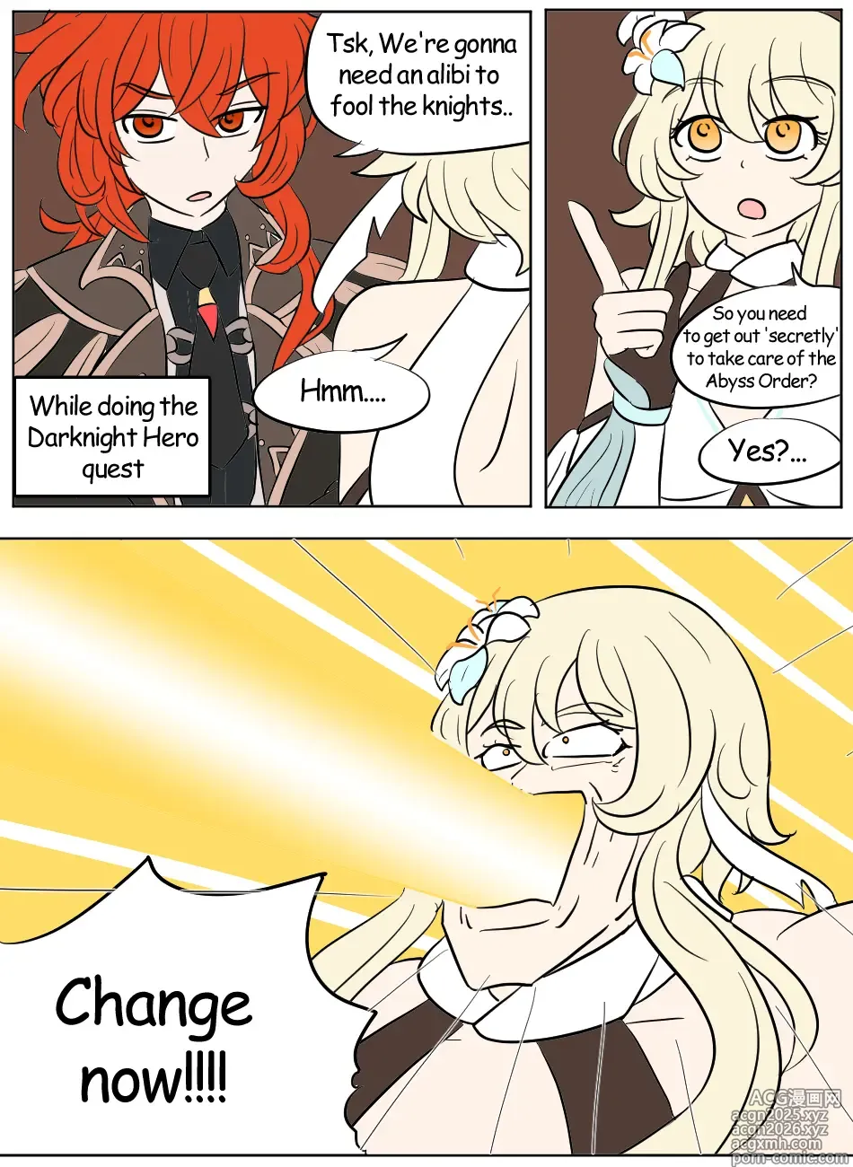 Page 8 of imageset Genshin TSF Diary