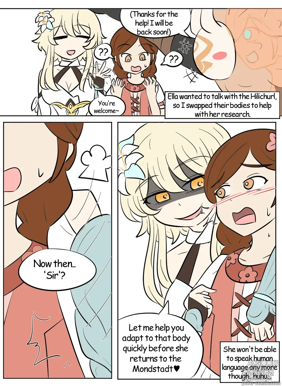 Page 9 of imageset Genshin TSF Diary