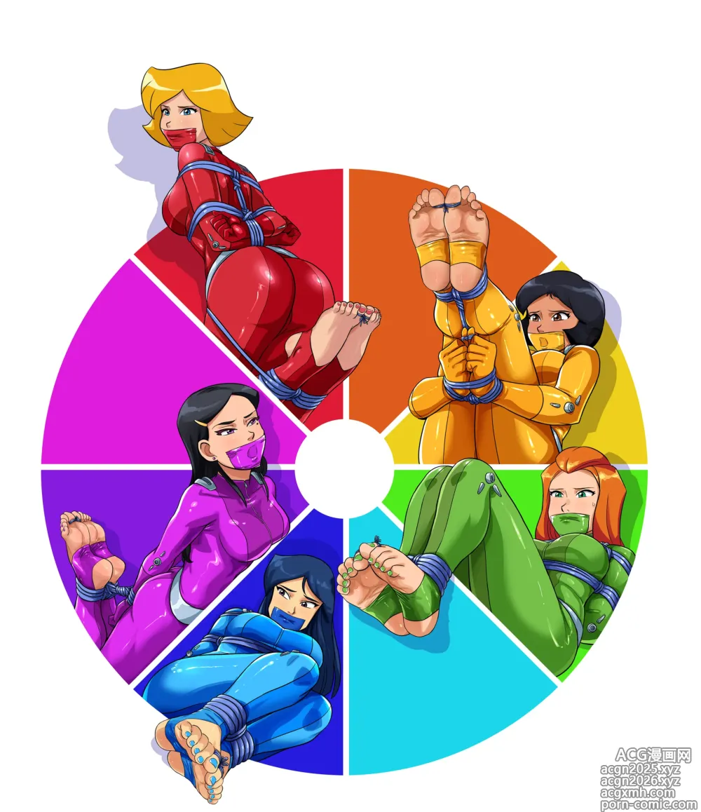 Page 2 of imageset Lostonezero Totally Spies picture set