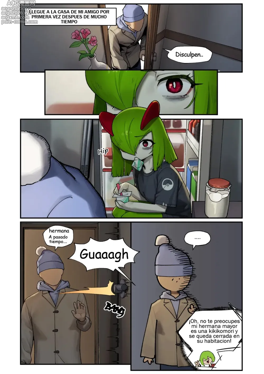 Page 2 of doujinshi La hermana de mi amigo, Kirlia