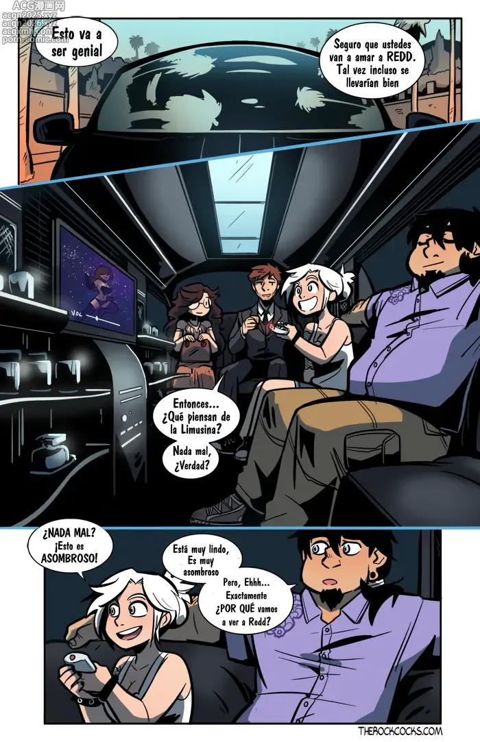 Page 1 of doujinshi The Rock Cocks - Track 4