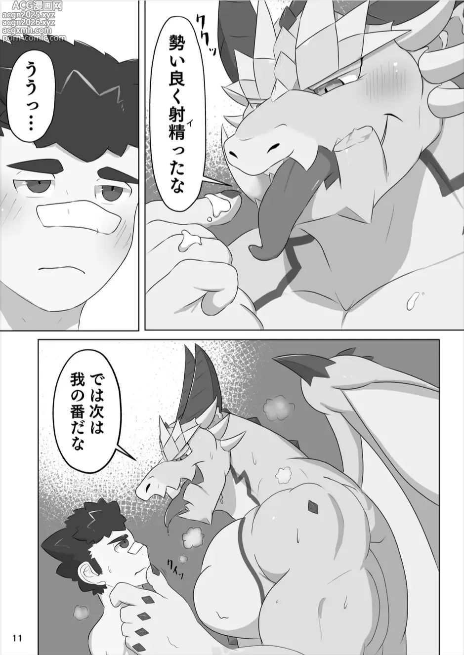 Page 11 of doujinshi 竜の双丘