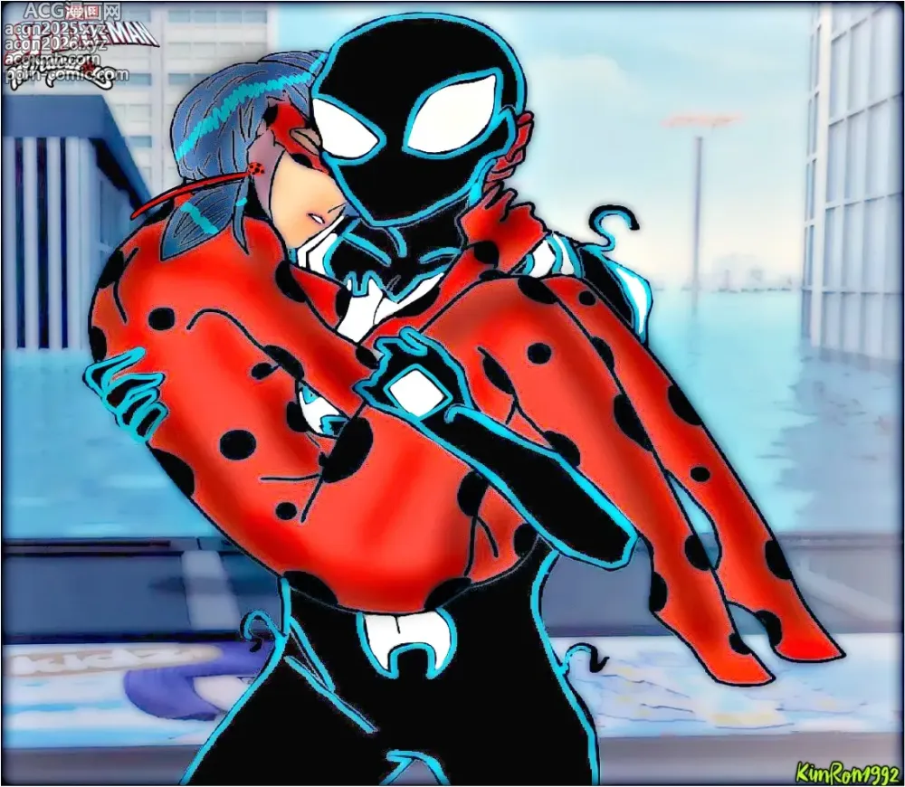 Page 8 of doujinshi Ladybug and Spider-Man