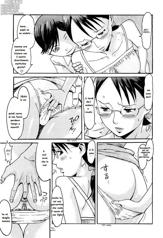 Page 3 of manga Madre Depravata Ch 1