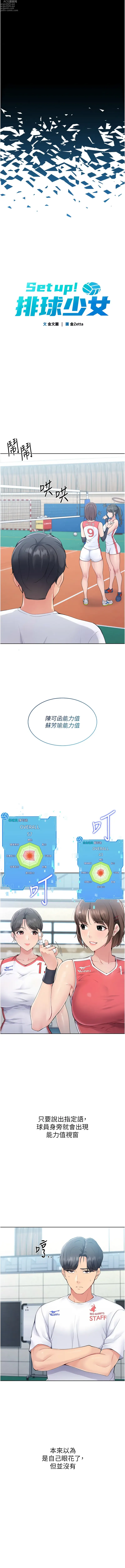 Page 10 of manga Set up!排球少女 1-35