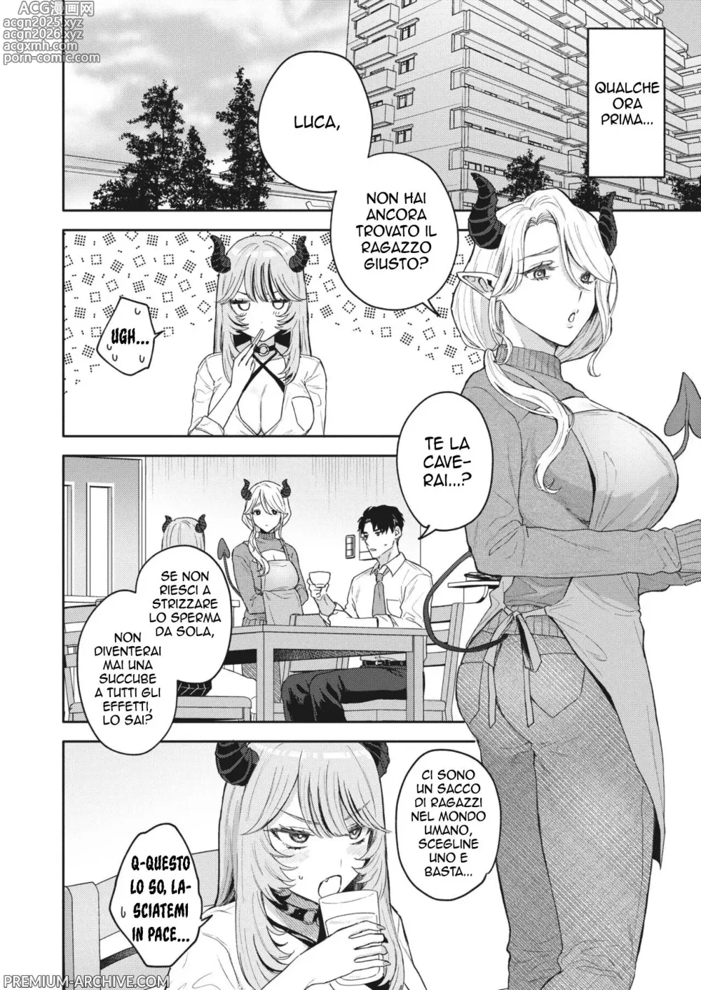 Page 2 of manga La Succube dei Miei Sogni