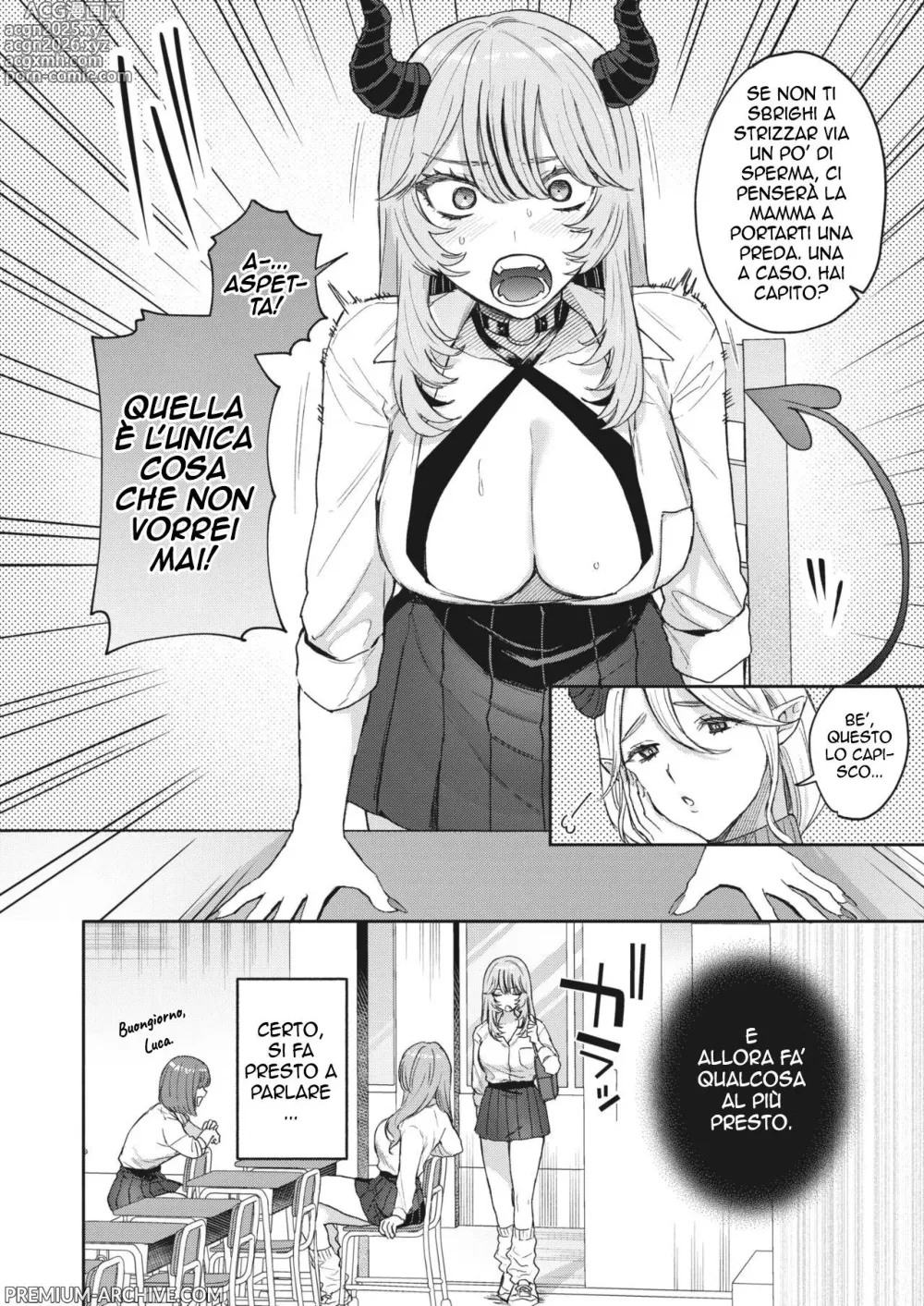 Page 4 of manga La Succube dei Miei Sogni