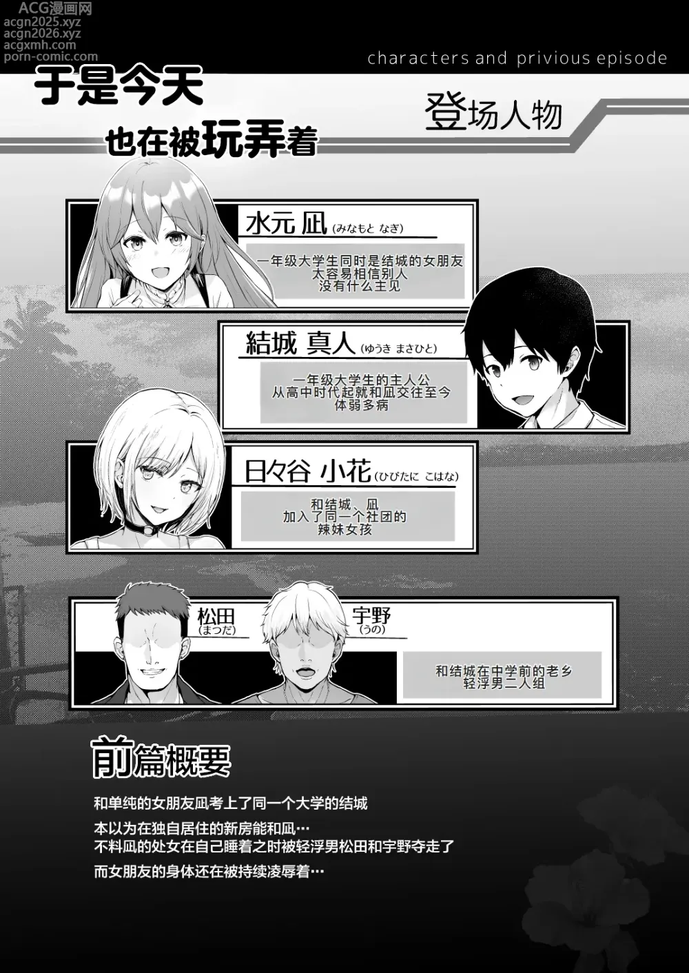 Page 3 of doujinshi Soshite Kyou mo Moteasobareru 2 ~Circle Umi Gasshuku Hen~