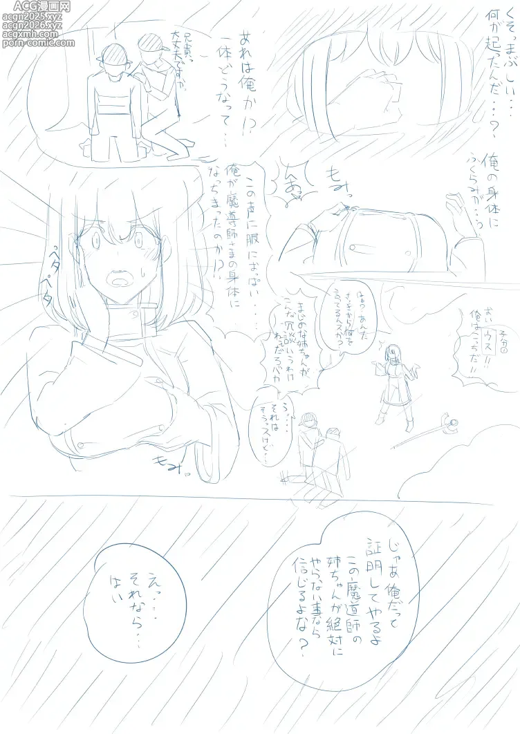 Page 2 of doujinshi tsuniverse魔导师附身