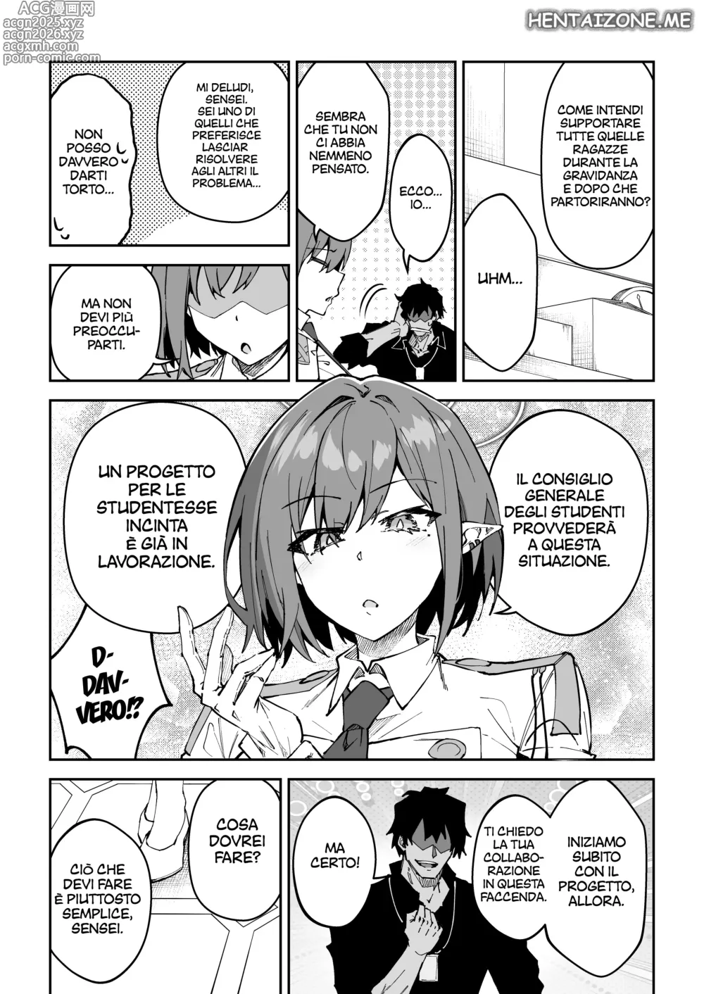 Page 6 of doujinshi Devo Rimanere Incinta per un Test