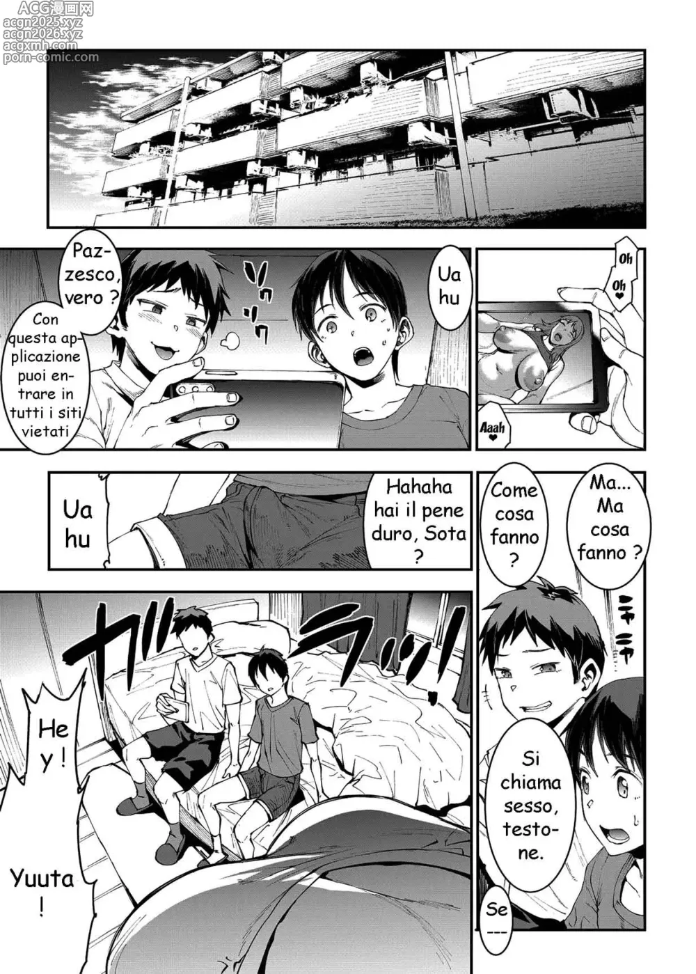 Page 2 of doujinshi Mama mansion - Primo capitolo: Stanza 305 - Mika Hiiragi