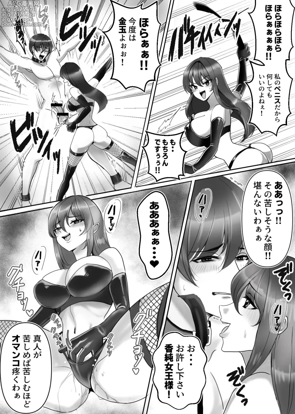Page 12 of doujinshi Joou-sama no Ai no Omocha Dorei!!