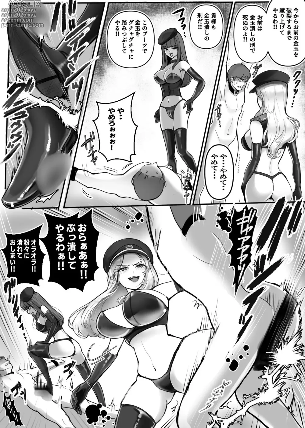 Page 3 of doujinshi M-otoko Senmon! Shikei Shokkoukan!! Yukina & Reika