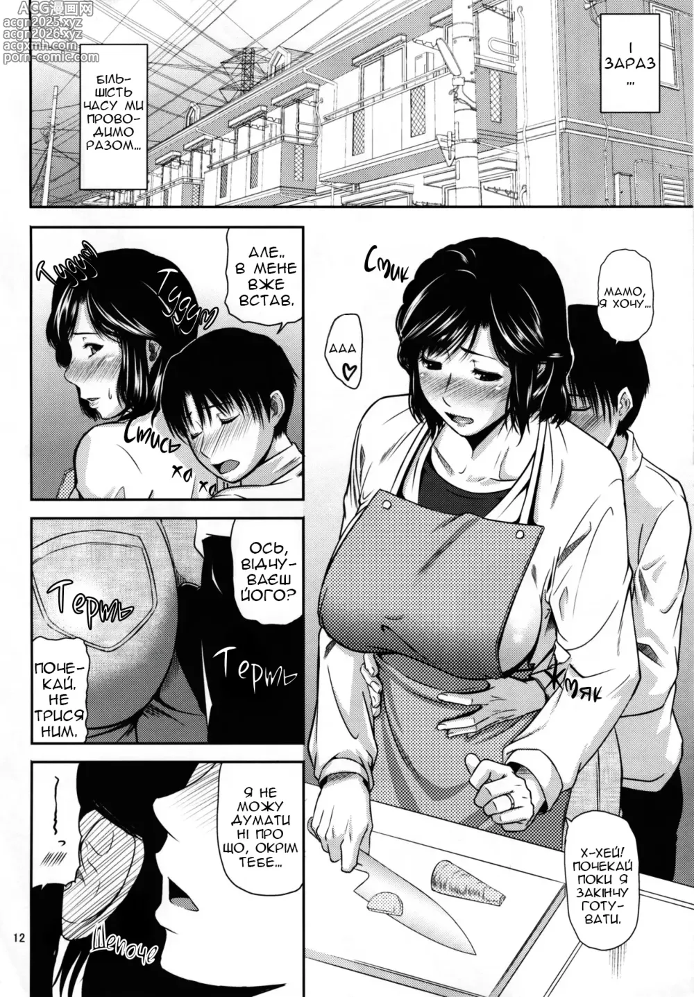 Page 11 of doujinshi Заглиблення в Мамину Нірку 17