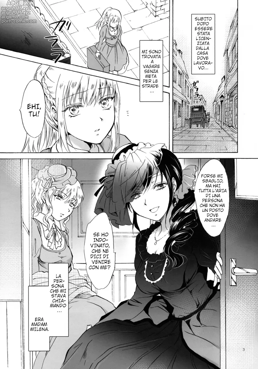 Page 2 of doujinshi Oku-sama to Maid-san