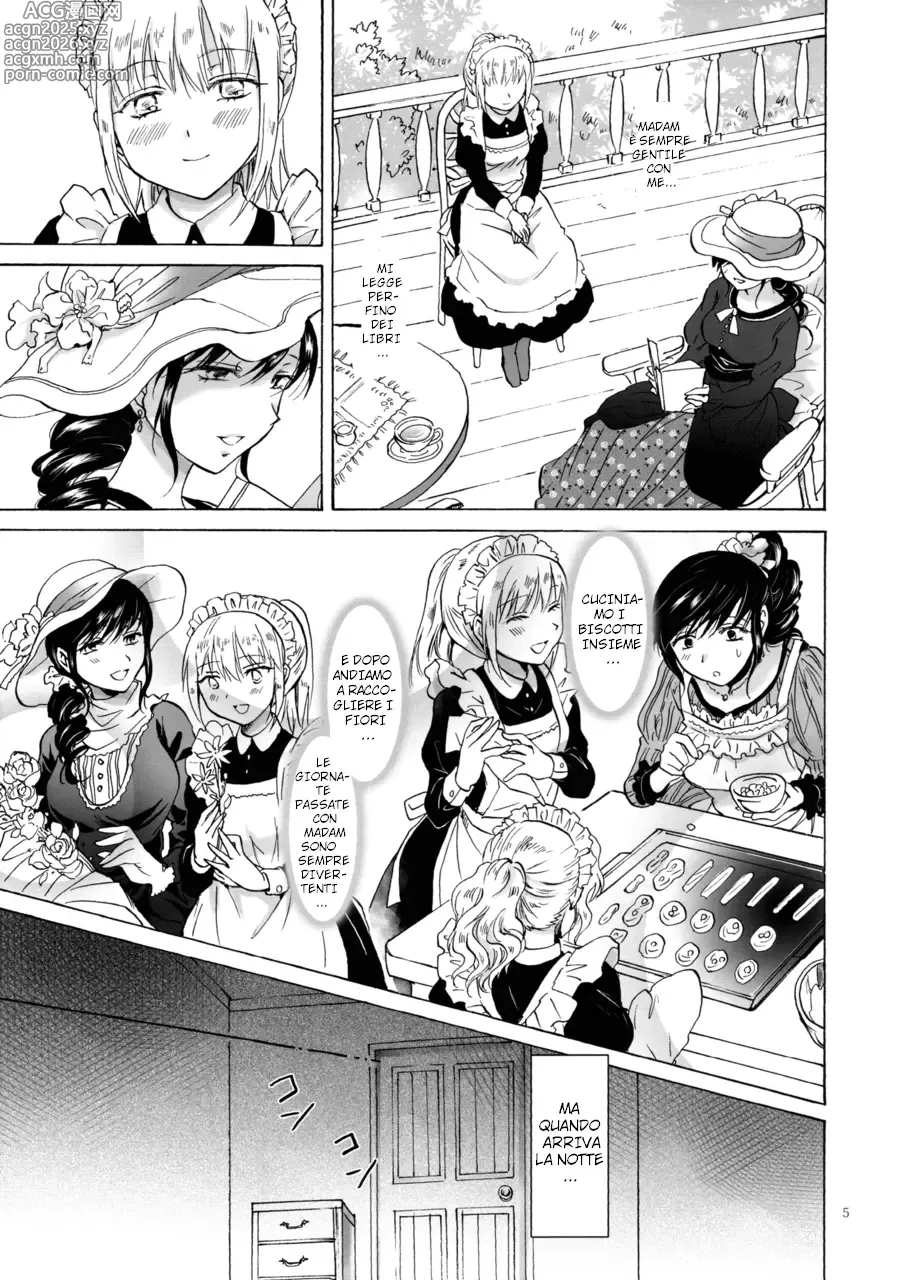 Page 4 of doujinshi Oku-sama to Maid-san