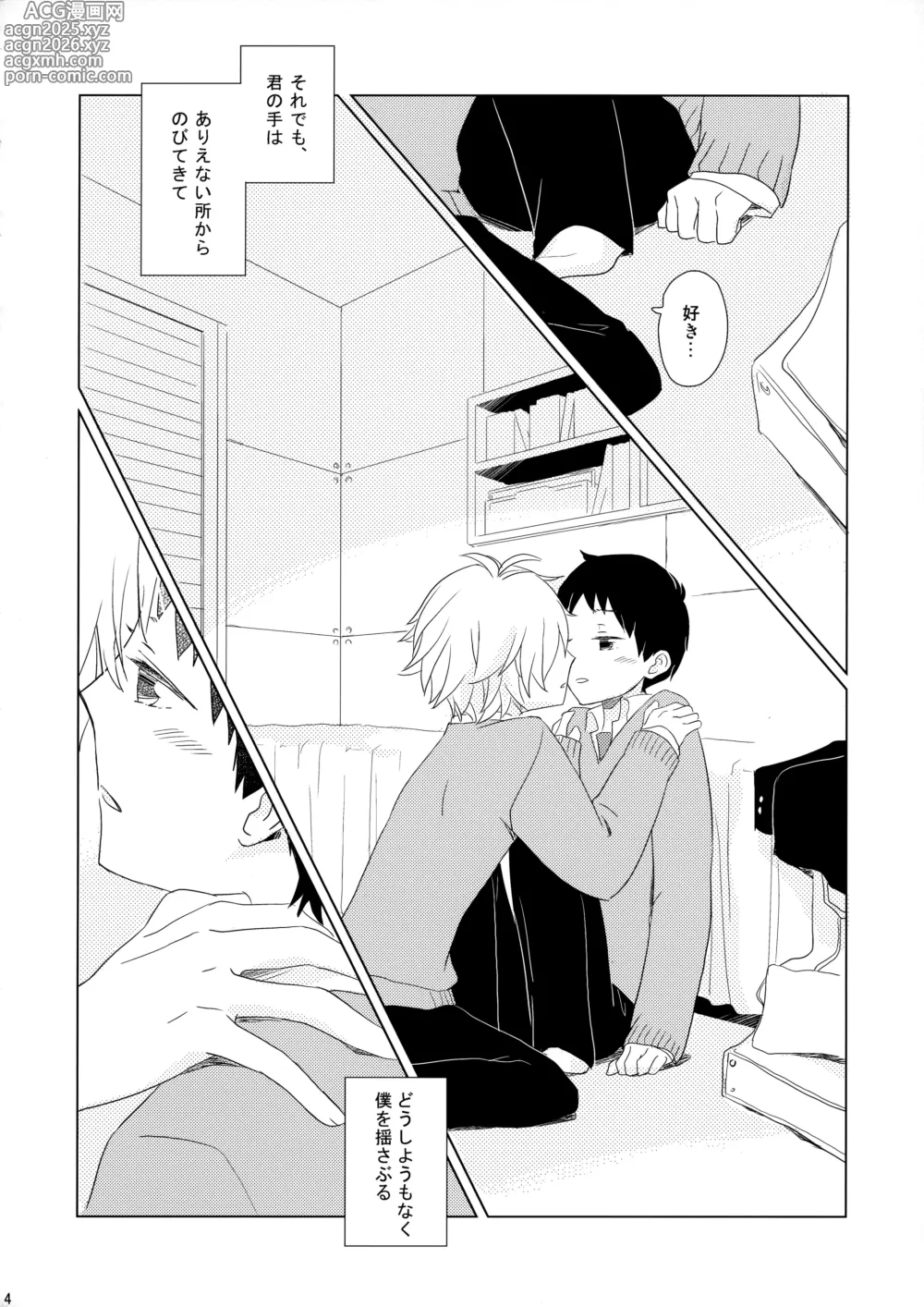 Page 3 of doujinshi Ame wa Tenohira ni Ippai