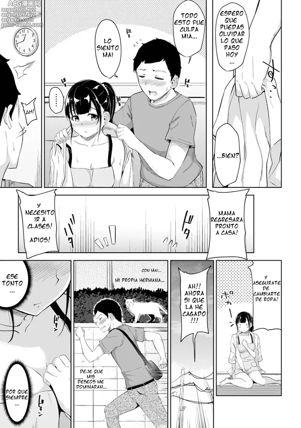 Page 21 of manga Crónicas Sexuales ~Una Mañana me Desperté y Luego de ver a mi Hermanita Desnuda con Delantal, Me la Cogí~ Cap. 1-5