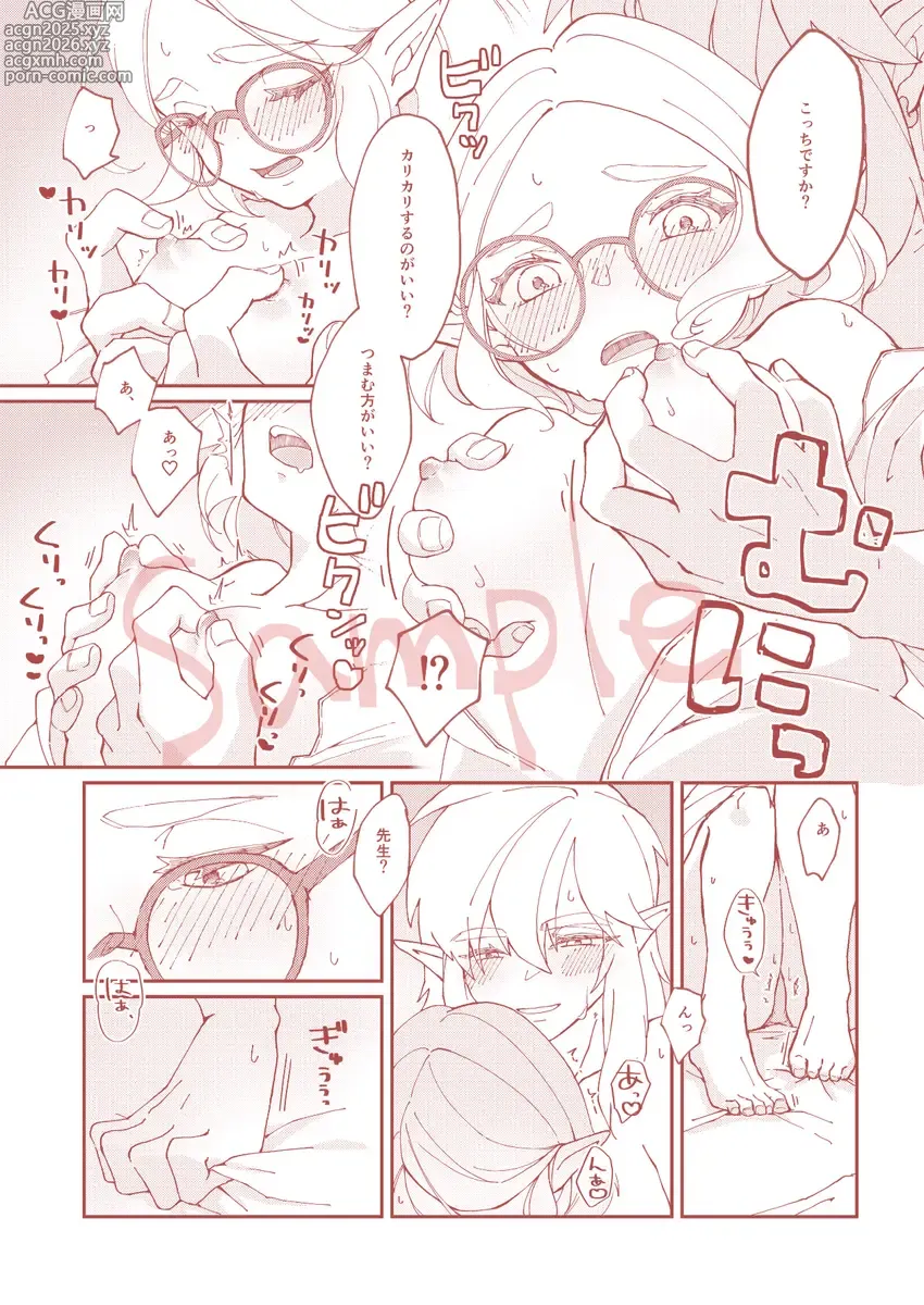Page 9 of doujinshi EXPECTING[The Legend of Zelda)