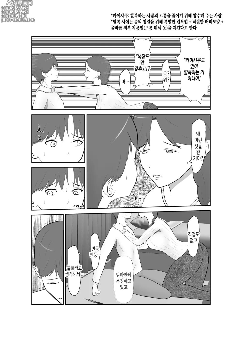 Page 8 of doujinshi 효도를 위해 어머니를 범하자