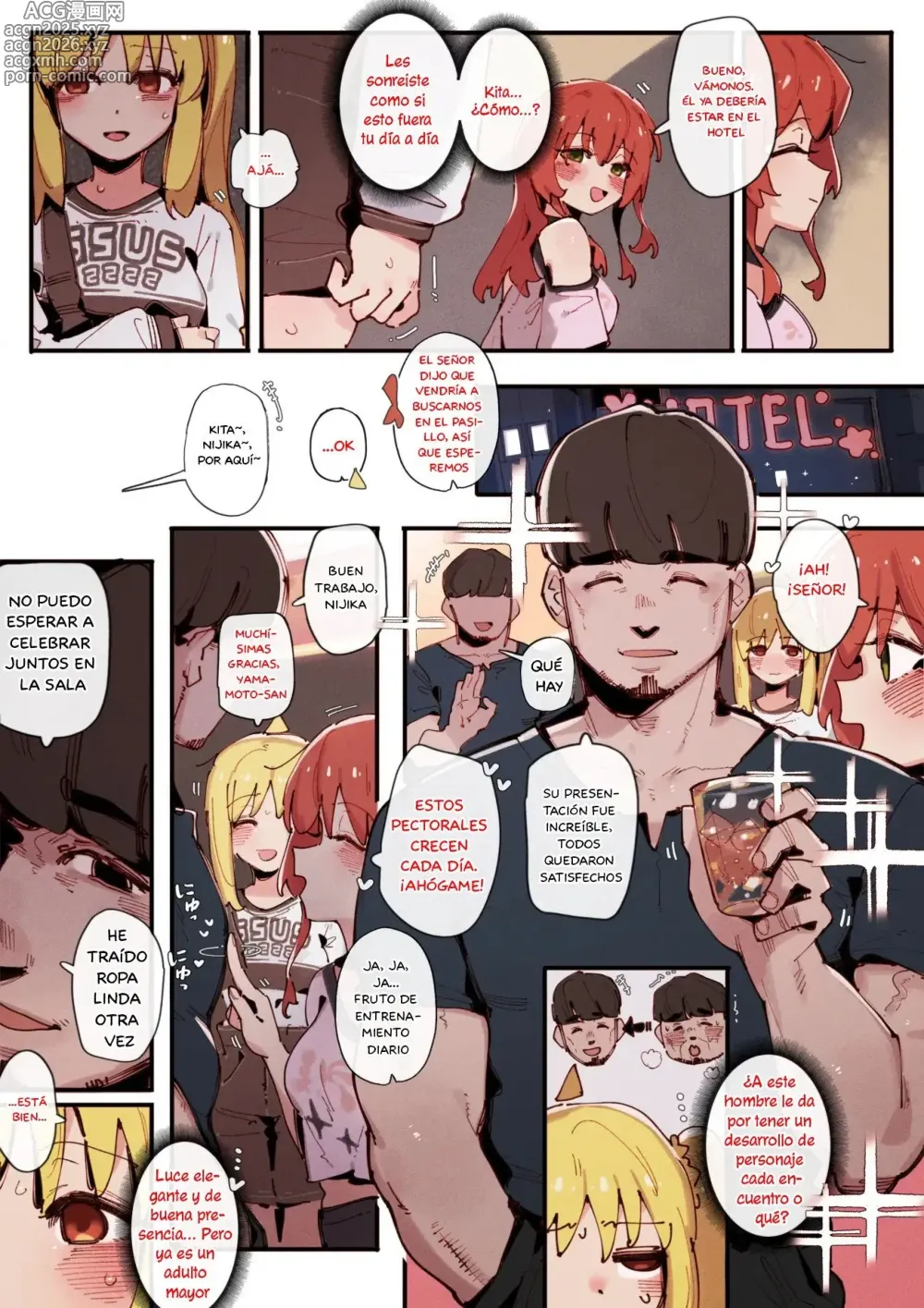 Page 11 of doujinshi El Trabajo a Tiempo Parcial de Kita y Nijika⭐...