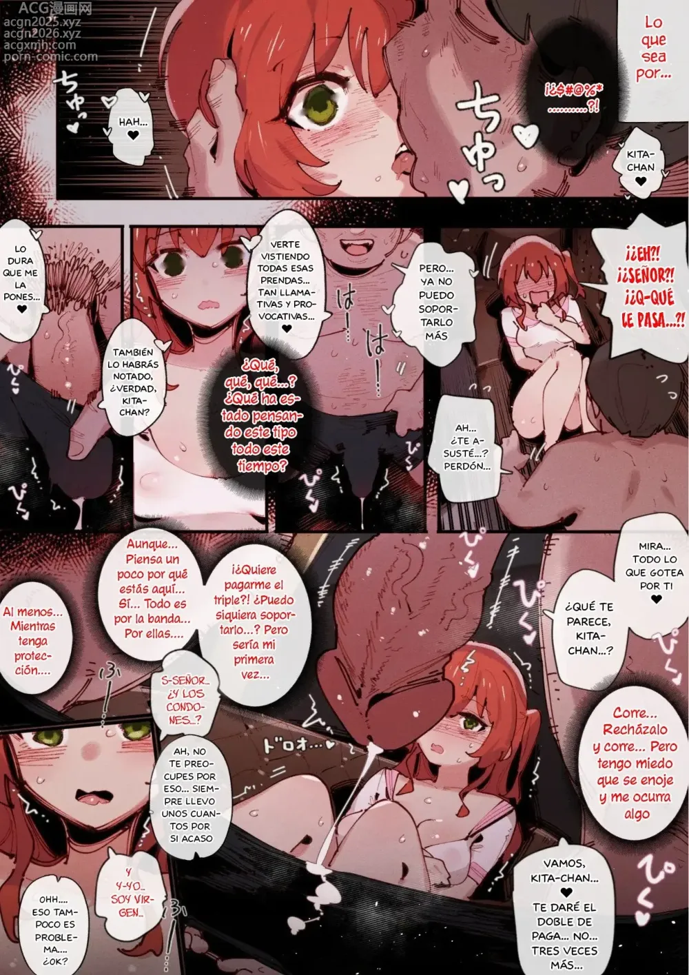 Page 5 of doujinshi El Trabajo a Tiempo Parcial de Kita y Nijika⭐...